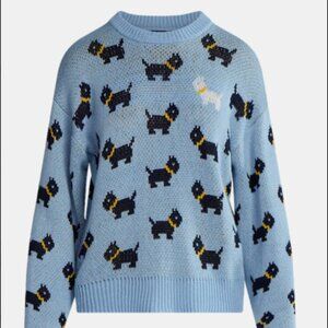 NWT Netflix Stranger Things Scottie Dog Sweater from No Boundaries XXL